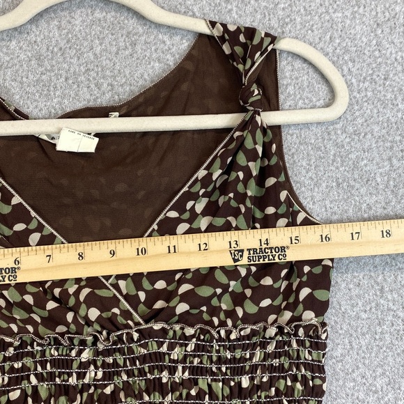 Vintage Y2K cami top cut date 1998 retro Friends babydoll empire milkmaid S - Picture 5 of 8